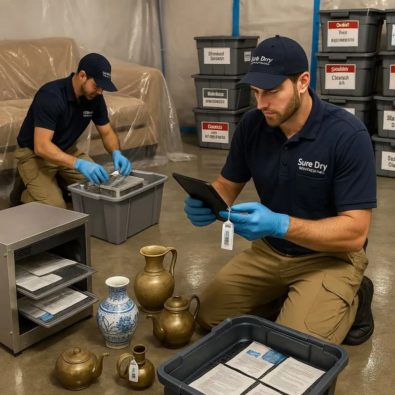 Content Protection and Restoration process in Yellville, AR